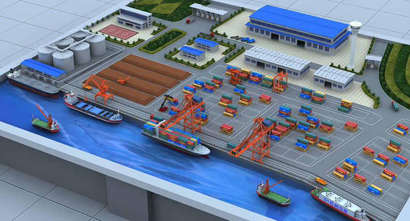 滦南县工业沙盘3