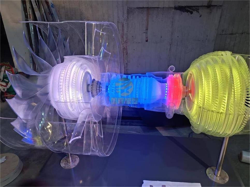 滦南县飞机发动机模型